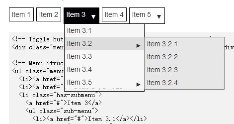 jQuery daisynav